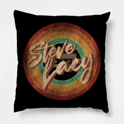 Steve Lacy Vintage Circle Art Throw Pillow Official Steve-Lacy Merch