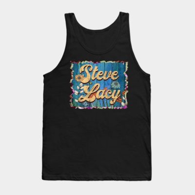 Retro Steve Name Flowers Lacy Limited Edition Clas Tank Top Official Steve-Lacy Merch