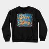 Retro Steve Name Flowers Lacy Limited Edition Clas Crewneck Sweatshirt Official Steve-Lacy Merch