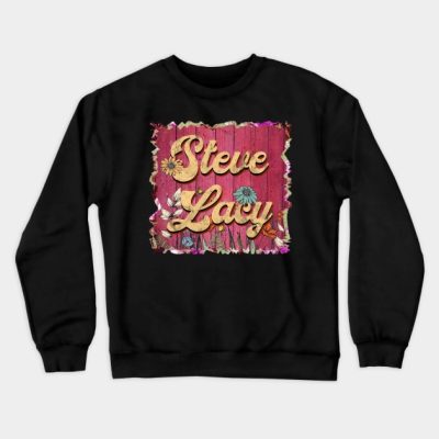 Steve Personalized Flowers Proud Name Vintage Beau Crewneck Sweatshirt Official Steve-Lacy Merch