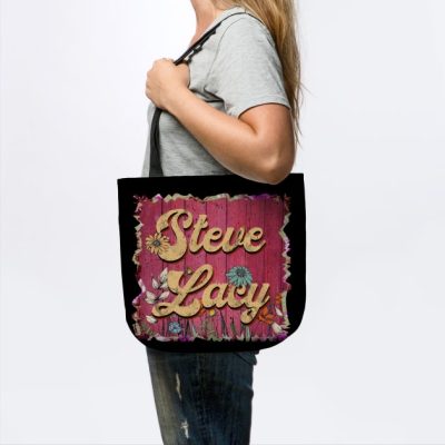 Steve Personalized Flowers Proud Name Vintage Beau Tote Official Steve-Lacy Merch