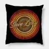 Arjunthemaniac Circle Vintage Retro Faded Steve La Throw Pillow Official Steve-Lacy Merch