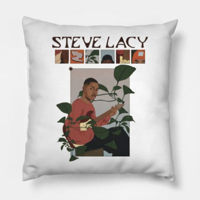 Steve Lacy 5 Throw Pillow Official Steve-Lacy Merch