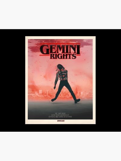 Reimagined Gemini Rights As A Movie Tapestry Official Steve-Lacy Merch