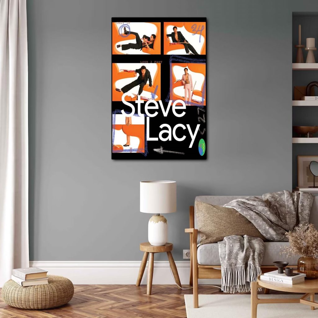 steve lacy Poster Decorative Painting Canvas Poster Gift Wall Art Living Room Posters Bedroom Painting 4 - Steve Lacy Store