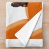 Steve Lacy Apollo Orange Throw Blanket Official Steve-Lacy Merch