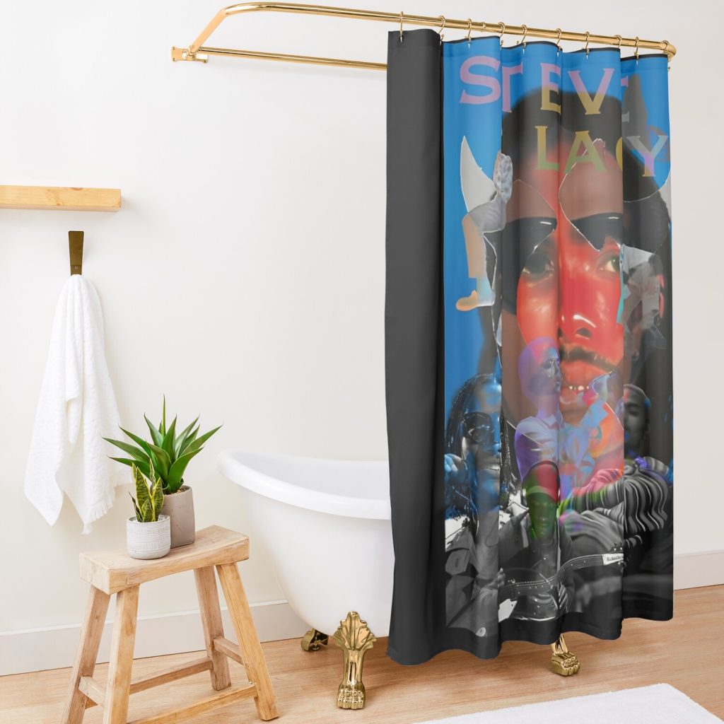 Steve Lacy - Gemini Rights Shower Curtain Official Steve-Lacy Merch