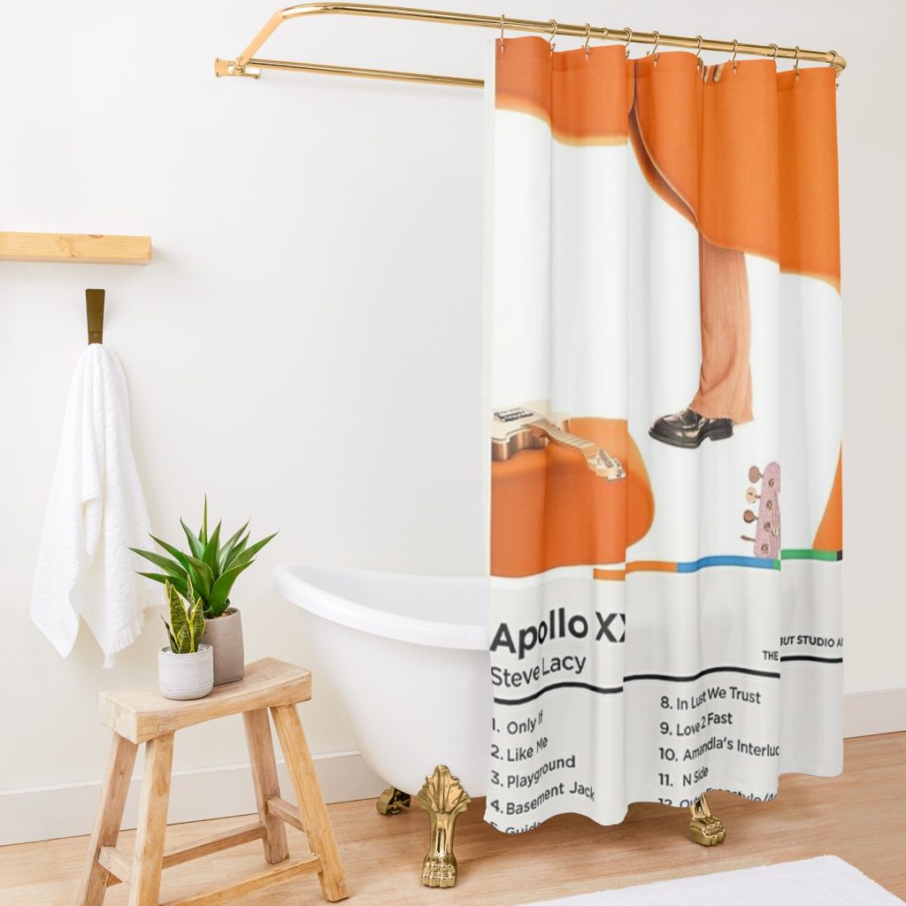 Steve Lacy Posters - Apollo Xxi Shower Curtain Official Steve-Lacy Merch