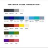 tank top color chart - Steve Lacy Store